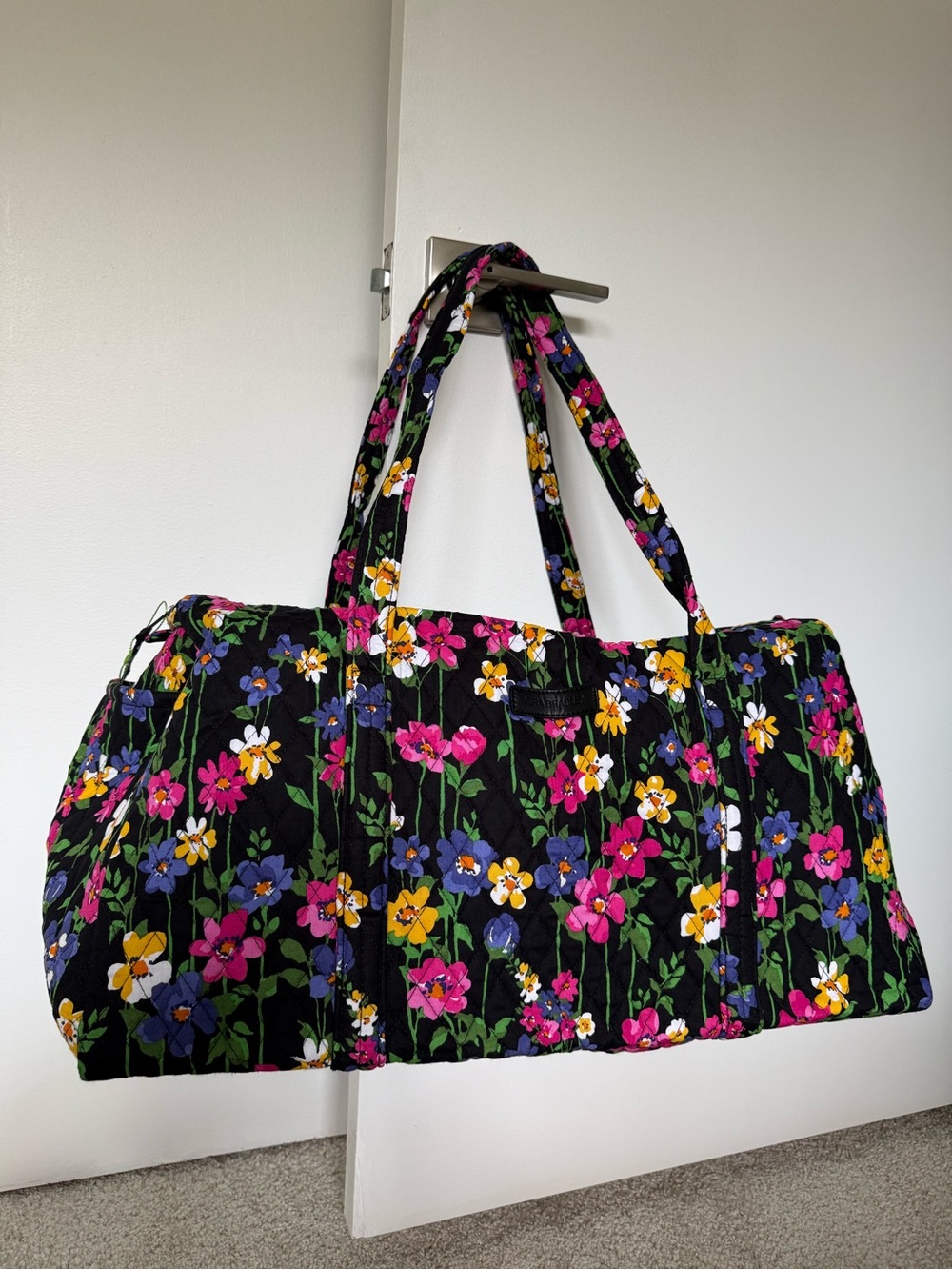Vera Bradley New Large Duffel in Wildflower Garden NWT